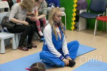 Мастер-класс олимпийской чемпионки по художественной гимнастике Анастасии Максимовой в рамках проекта Звездный Нижний