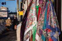 Уличная торговля в районе железнодорожного вокзала в Нижнем Новгороде