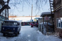 Уличная торговля в районе железнодорожного вокзала в Нижнем Новгороде