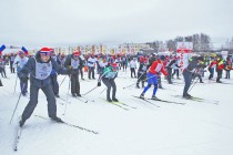 Нижегородцы приняли участие во всероссийской гонке Лыжня России-2017