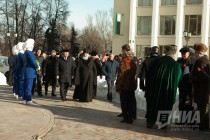 Торжественный митинг, посвященный началу празднования 800-летия Нижнего Новгорода