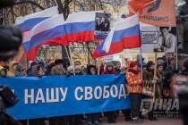 Марш и митинг памяти Бориса Немцова прошли в Нижнем Новгороде