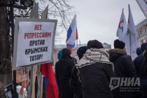 Марш и митинг памяти Бориса Немцова прошли в Нижнем Новгороде