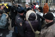 Визит оппозиционного политика Алексея Навального в Нижний Новгород