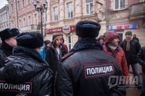 Визит оппозиционного политика Алексея Навального в Нижний Новгород