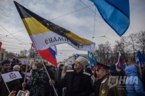 Митинг-концерт в честь воссоединения Крыма с Россией в Нижнем Новгороде