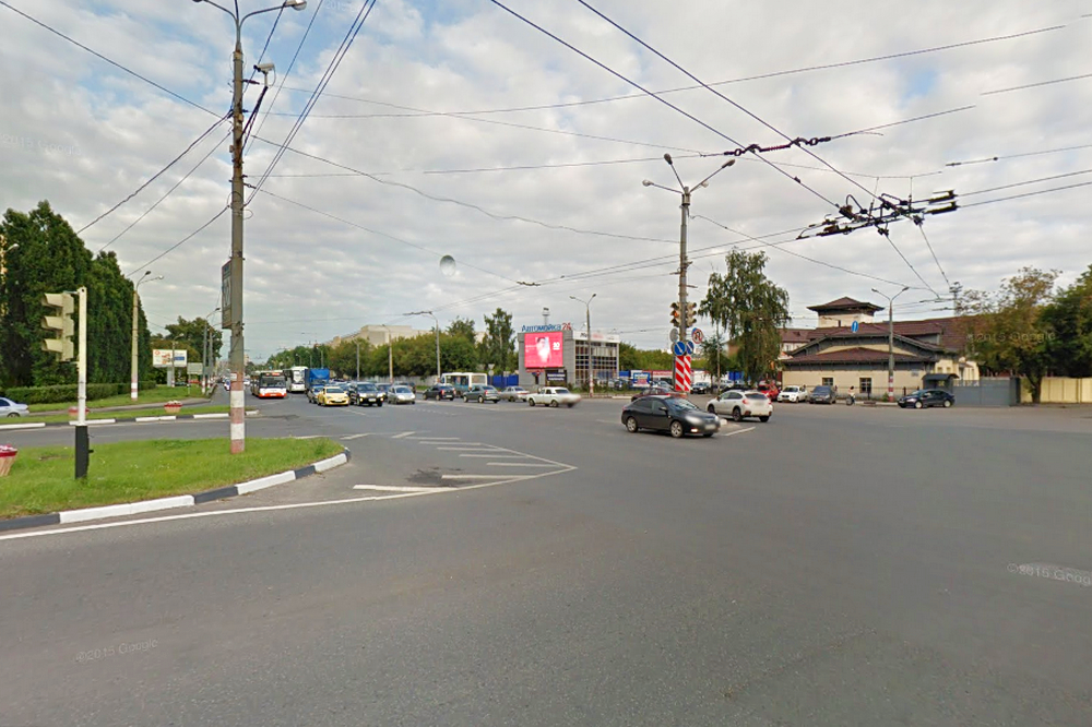 Московское шоссе в районе Сормовского поворота