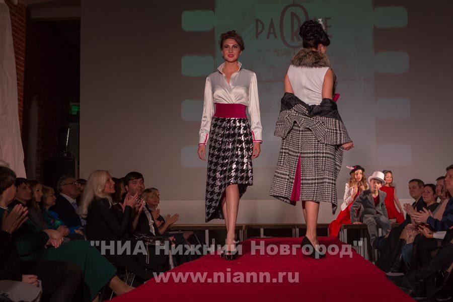 Модный показ коллекции нижегородского дизайнера Ольги Рыхловой (10.02.16)