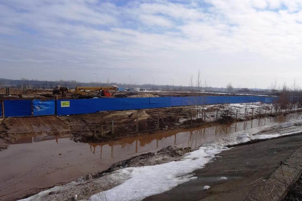 Строительство яхт-клуба на Гребном канале в Нижнем Новгороде