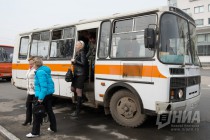 Организованный подвоз участников митинга с предприятий и из районов Нижнего Новгорода