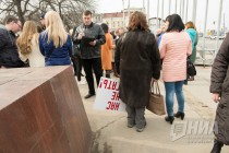 Организованный подвоз участников митинга с предприятий и из районов Нижнего Новгорода