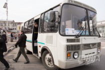 Организованный подвоз участников митинга с предприятий и из районов Нижнего Новгорода