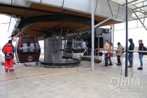 Презентация инновационной технологии оплаты проезда - бесконтактными банковскими картами на Нижегородской канатной дороге