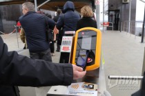 Презентация инновационной технологии оплаты проезда - бесконтактными банковскими картами на Нижегородской канатной дороге