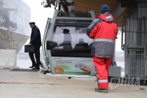 Презентация инновационной технологии оплаты проезда - бесконтактными банковскими картами на Нижегородской канатной дороге