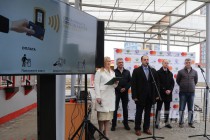 Презентация инновационной технологии оплаты проезда - бесконтактными банковскими картами на Нижегородской канатной дороге