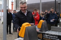 Презентация инновационной технологии оплаты проезда - бесконтактными банковскими картами на Нижегородской канатной дороге