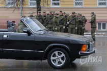 Репетиция парада Победы прошла в Нижнем Новгороде на площади Минина и Пожарского