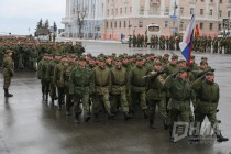 Репетиция парада Победы прошла в Нижнем Новгороде на площади Минина и Пожарского
