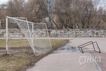 Состояние стадиона Водник в Нижнем Новгороде