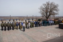 Торжественная церемония открытия городских соревнований Школа безопасности Зарница – 2017