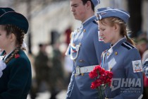 Торжественная церемония открытия городских соревнований Школа безопасности Зарница – 2017