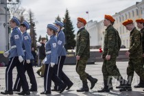Торжественная церемония открытия городских соревнований Школа безопасности Зарница – 2017