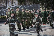 Торжественная церемония открытия городских соревнований Школа безопасности Зарница – 2017