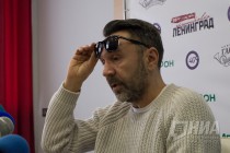 Пресс-конференция лидера группы Ленинград Сергея Шнурова в Нижнем Новгороде