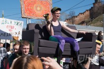 Монстрация прошла в Нижнем Новгороде