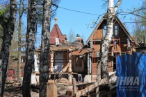 Реставрационные работы на ОКН Дом купца Смирнова в Нижнем Новгороде