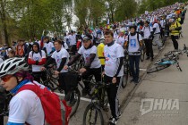 XII Открытый велопробег Дорога Минина стартовал в Нижнем Новгороде