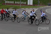 XII Открытый велопробег Дорога Минина стартовал в Нижнем Новгороде