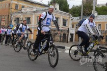 XII Открытый велопробег Дорога Минина стартовал в Нижнем Новгороде