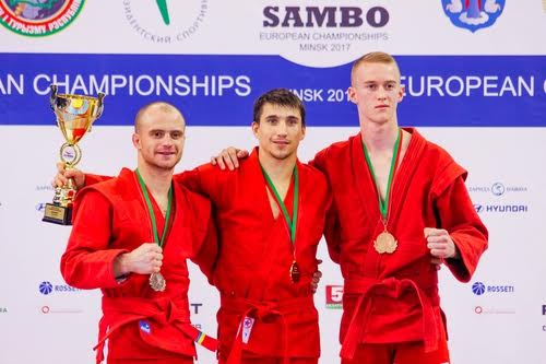 Нижегородские самбисты выиграли четыре золотых медали на чемпионате Европы