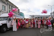 Парад блондинок прошел в Нижнем Новгороде