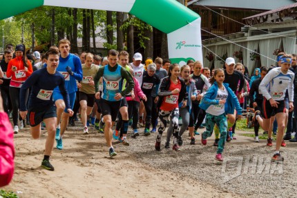 Зеленый марафон Сбербанка прошел в нижегородском парке Швейцария