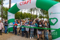 Зеленый марафон Сбербанка прошел в нижегородском парке Швейцария