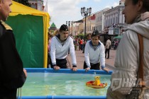 Городской фестиваль Город детства прошел на Театральной площади в Нижнем Новгороде