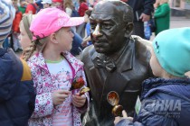 Городской фестиваль Город детства прошел на Театральной площади в Нижнем Новгороде