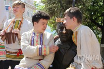 Городской фестиваль Город детства прошел на Театральной площади в Нижнем Новгороде