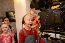 Подопечные БФ Олега Кондрашова побывали с экскурсией на нижегородской телекомпании Волга