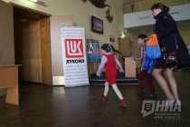 Концерт для детей клиентов АЗС Лукойл в Нижегородской области в День защиты детей