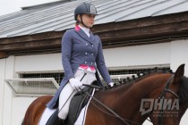 Международные соревнования по выездке в нижегородском конноспортивном комплексе Пассаж