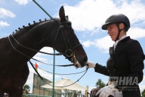 Международные соревнования по выездке в нижегородском конноспортивном комплексе Пассаж