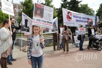 Митинг обманутых дольщиков прошел на площади Маркина в Нижнем Новгороде