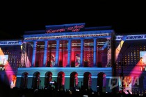 Праздничный фейерверк и мультимедийное шоу в День города в Нижнем Новгороде