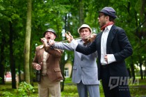 Спектакль SVаDьБа от театра ТУТ и группы Brevis Brass Band