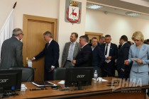 Депутаты удаляются на тайное голосование по избранию главы Нижнего Новгорода
