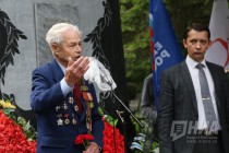 Траурный митинг, посвященный Дню памяти и скорби на кладбище Марьина роща